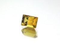 Турмалин;<br> Огранка "Багет";<br> жёлтый;<br> 6.5х4.5 мм;<br> вес 1,00 карат 
