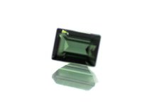 Турмалин;<br> Огранка "Багет";<br> серо-зелёный;<br> 7.0х5.0 мм;<br> вес 1,23 карат 